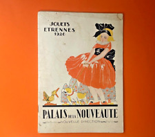 ANTIQUE TOYS - ETRENNES TOYS CATALOGUE - PALAIS DE LA NOULETTE PARIS 1926