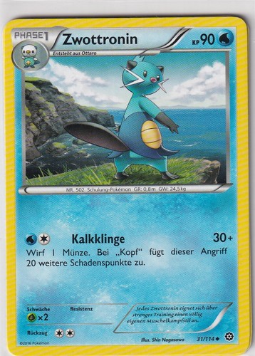 Pokemon carte chaudière à - xy,