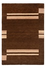 Tapis Oriental Tissé À La Main 190x130 Cm - Excellent État, Tapis, Brun