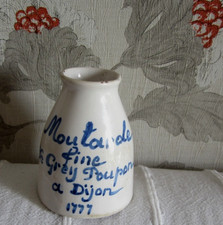 Ancien pot à moutarde GREY