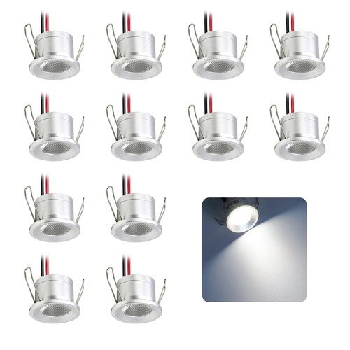 Mini spot led - encastrable, 2w