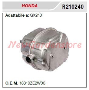 Silencieux honda motoculteur - silencieux,