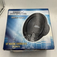 SSV WORKS 10M 10" 600w Waterproof Subwoofer Sub 4 Polaris RZR/ATV/UTV/Cart/Jeep