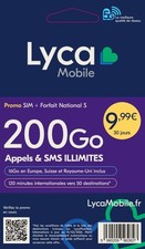 Lycamobile Carte SIM