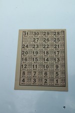 Tickets de rationnement de