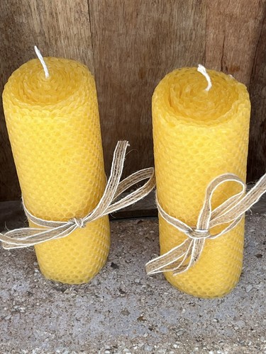 Lot bougies en cire - bougies,