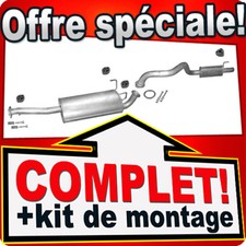 Ligne pot d'échappement pour