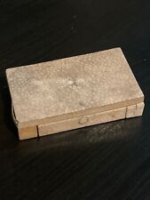 Rare makeup box galuchat case and noble material lipstick 19th century