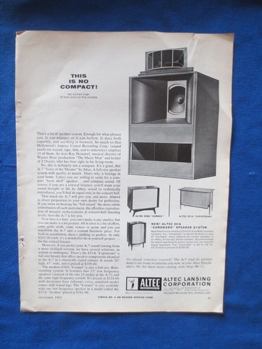 Altec 838a 831a - 831a, 841a