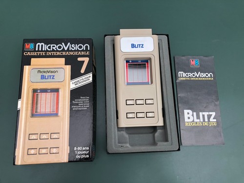 Rare jeu microvision blitz - rare, 7
