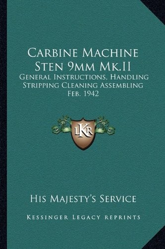 Carbine machine sten 9mm - sten,