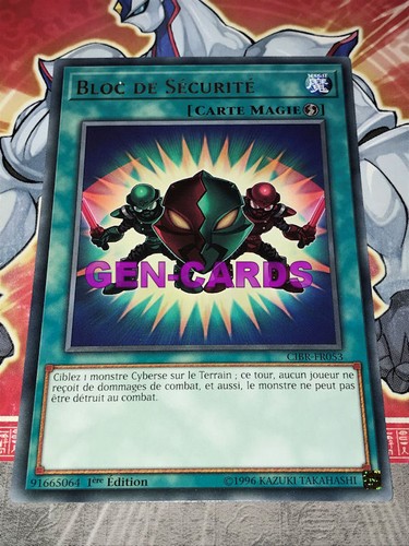 Carte bloc de - yu, oh