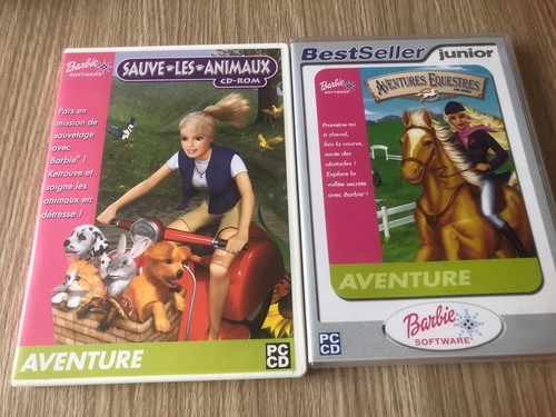 Lot jeux barbie aventures - jeux,