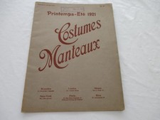 CATALOG COSTUMES COATS 1921 SPRING SUMMER WOMEN FASHION ART NOUVEAU 149 MOD