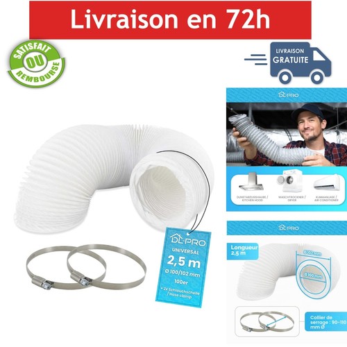 Tuyau évacuation m ø100 - 2,5,