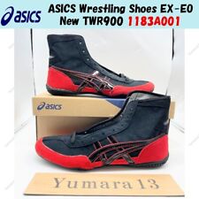 Chaussures de lutte ASICS EX-EO neuves TWR900 1083A001 noir noir rouge homme ...