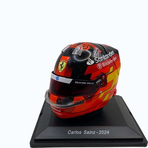 Carlos sainz 2024 casque - carlos,