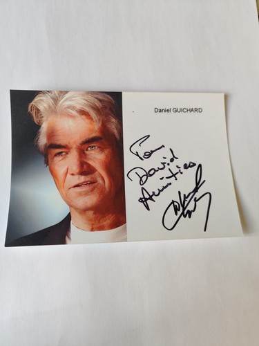 Autographe original daniel - original, de