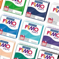 FIMO Soft Polymer Oven Modelling Clay - All Colours - 57g - Buy 5 Get 2 Free