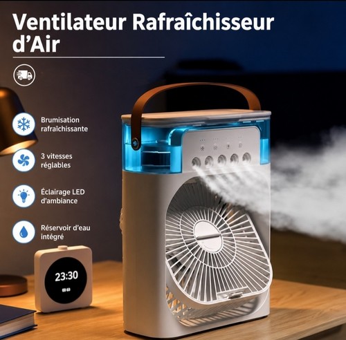 Ventilateur brumisateur usb - ventilateur,