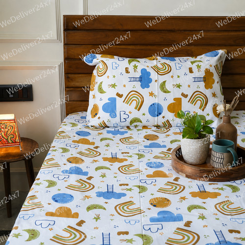 Drap lit arc - à,