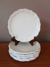 6 ASSIETTES A DESSERT BLANCHES