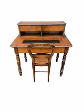 Louis Philippe Style Tiered Flat Desk