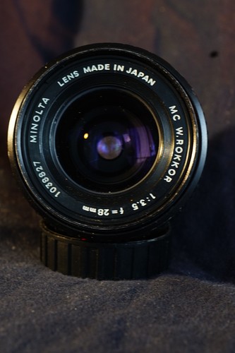 Minolta rokkor 28 mm - rokkor,