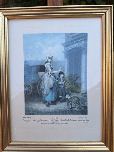 Lithographie cries london - "cries,