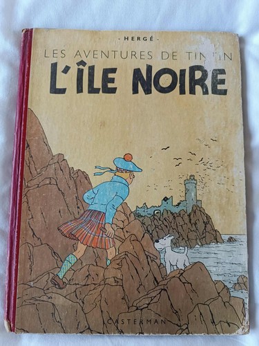 Très rare tintin - rare, l'ile
