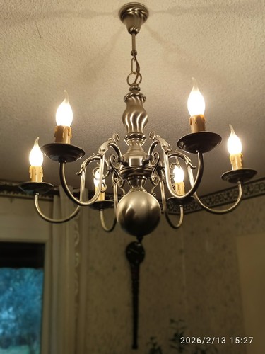 Lustre étain ses - lustre, et