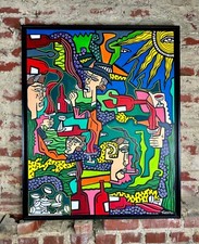 Peinture acrylique et Posca