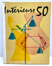 Rare Belgian Book Midcentury Interior Design - Wabbes Prouve Perzel Arteluce