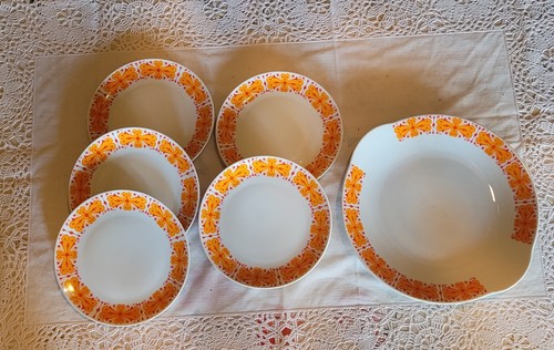 Service plat assiettes en - service,