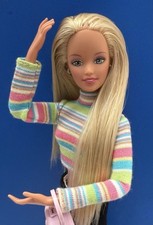 1998 Mattel Cool Sitter Teen Skipper #C3296 Skipper Clothes Shoes Beautiful Hair