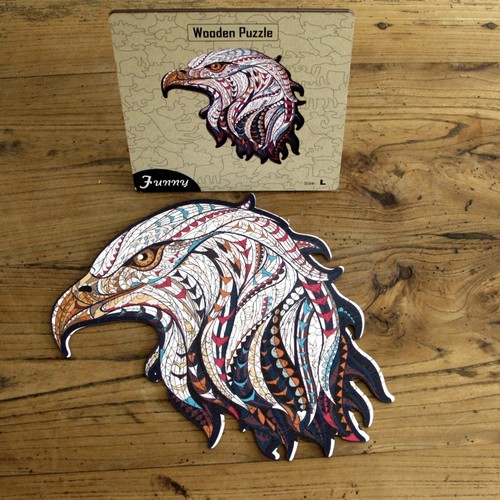 Puzzle aigle bois - puzzle, 50