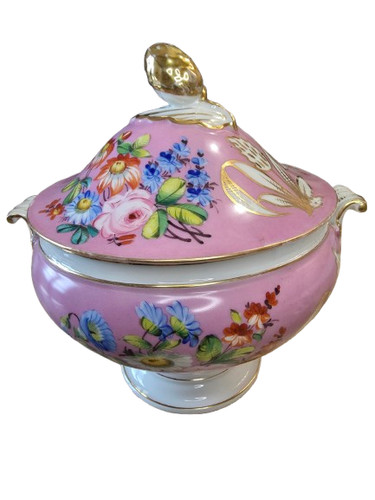 Soupière ancienne porcelaine - soupière,