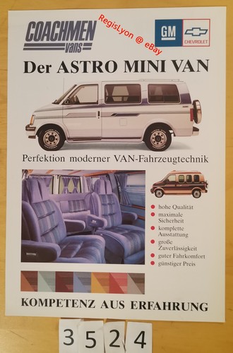 Chevrolet coachmen vans astro - vans,