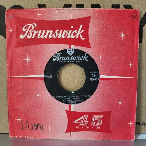 Rare 45t jukebox bill - 45t, &