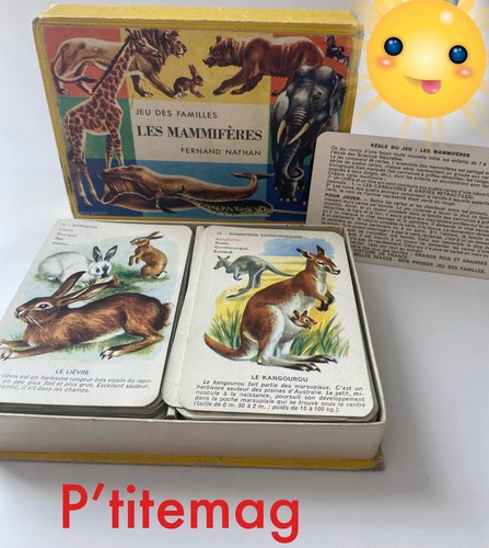 Ancien jeu familles - jeu,
