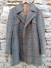 rare et sublime Trench 3/4 en tweed années 50's - NEWTON TWEED - M