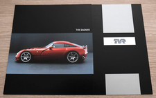 🚘 Brochure Automobile TVR SAGARIS Supercar Catalogue Prospekt Document Sales