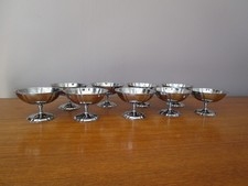 9 COUPES A GLACE VINTAGE EN