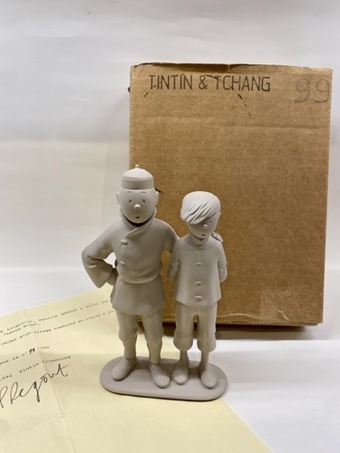 Tintin tchang résine - tchang,