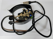 Vintage J-37 Military Morse Code Key With Hughes KY-872 Leg Clamp.