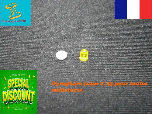 Gyrophare jaune 43 - gyrophare,