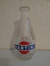 vintage MARTINI 33cl pichet cruche verseur VERRE GLASS GLAS vase FIOLE 