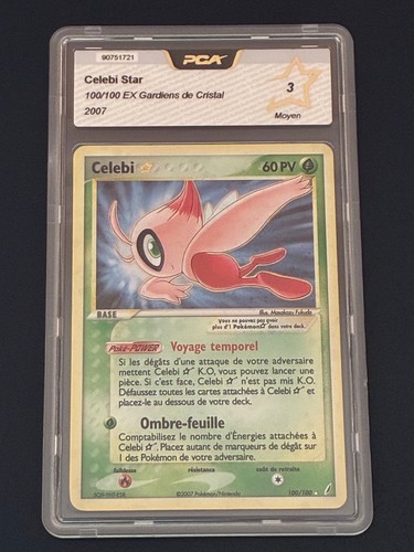 Carte pokemon celebi star - carte,