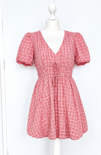 Robe courte jupon ballon - ,