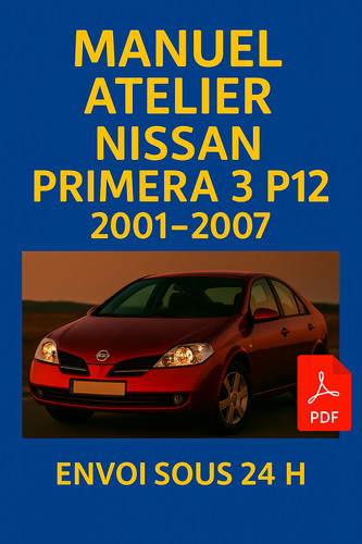 Manuel atelier nissan primera - manuel,